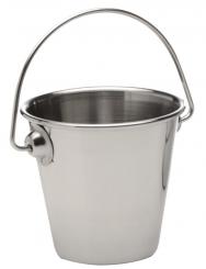 mini stainless steel bucket "SNACKHOLDER" 