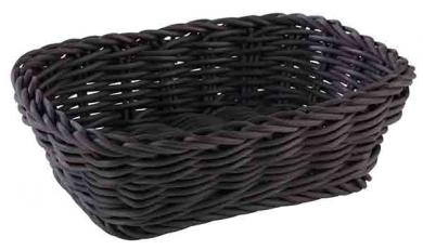 basket, rectangular "PROFI LINE" black